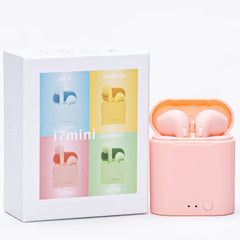 i7Mini TWS 5.0, headset intra-auricular esportivo com microfone, caixa de carregamento,, música
