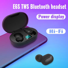 Fone De Ouvido Sem Fio E6s / A6s Bluetooth 5.0 Tws