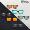 Image of Óculos de sol polarizados lente espelhadas esportes uv400