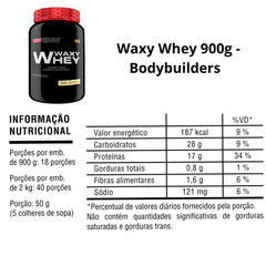 Whey Protein Waxy Whey Pot 900g + Power Creatine 100G + Cocktail Shaker-Fisiculturistas Ginásio Musculação Kit